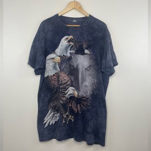 The Mountain Bald Eagle Tie Dye Shirt